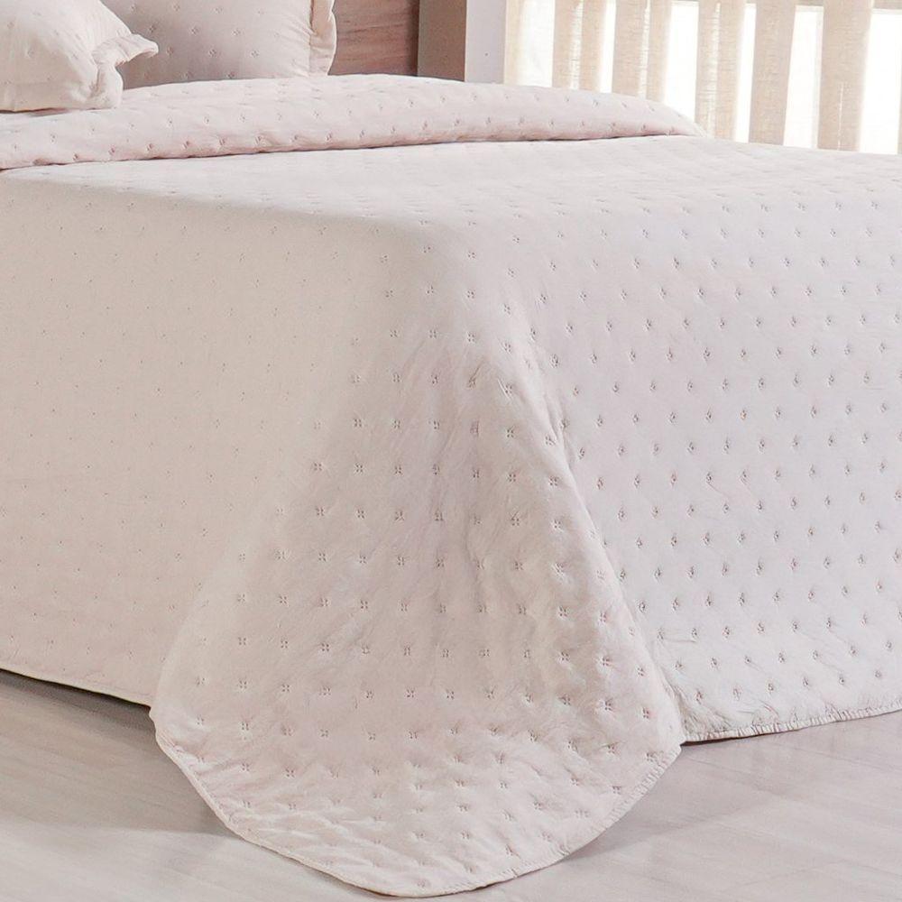 Kit Colcha King Miraggio New Soft 260x280cm Pêssego Claro - 5