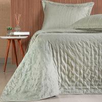 Kit Colcha Casal Sensatti 3d Embossed 220x240cm Verde Alfafa - 1