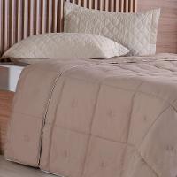 Edredom Queen Toque De Plumas 260 Fios New 220x240cm Cogumelo - 3