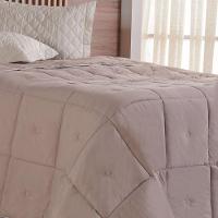 Edredom King Toque De Plumas 260 Fios New 240x260cm Cogumelo - 3