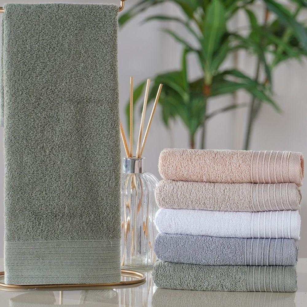 Kit 4 Toalha De Lavabo Glamour 100% Algodão 30x50cm Suculenta - 3