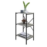 Estante C/03 Prateleiras 84x45x33cm Tub Tueh843 Snow - Est.preta Snow / Est.preta - 5