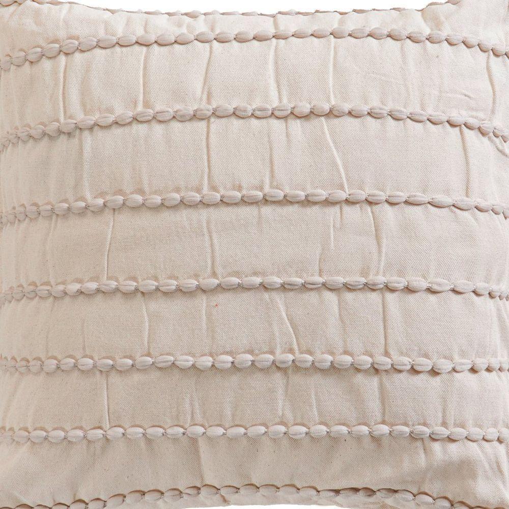 Capa De Almofada Tatto New Decorativa 45x45cm Almond - 4