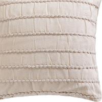 Capa De Almofada Tatto New Decorativa 45x45cm Almond - 5