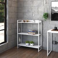 Estante Dynamica 80x30x104cm C/03 Prateleiras Branco Chess / Est.branca Branco Chess / Est.branca - 2