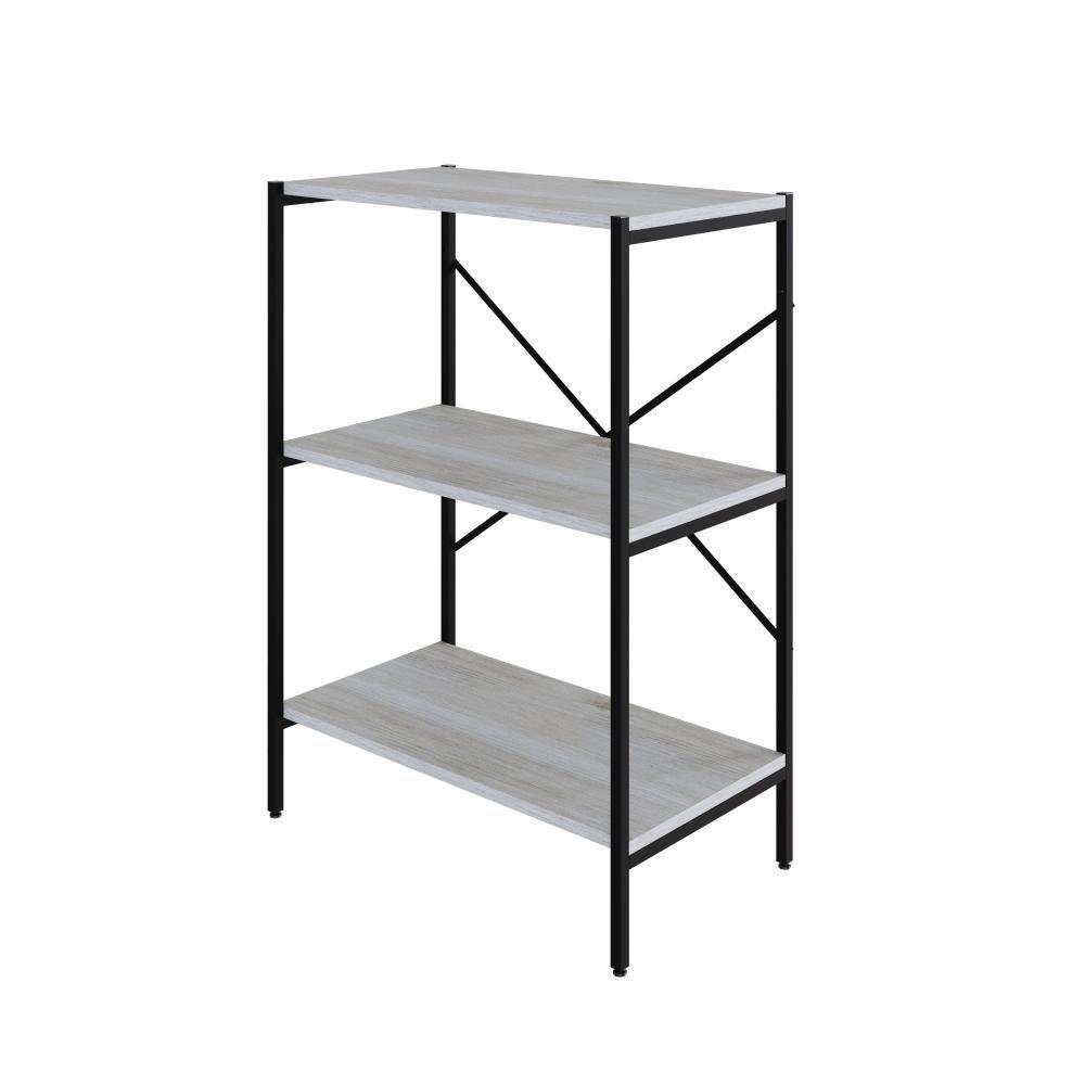Estante C/03 Prateleiras 84x60x33cm Tub Tueh863 Snow - Est.preta Snow / Est.preta - 1