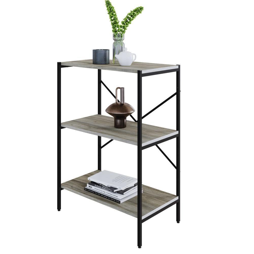 Estante C/03 Prateleiras 84x60x33cm Tub Tueh863 Snow - Est.preta Snow / Est.preta - 5