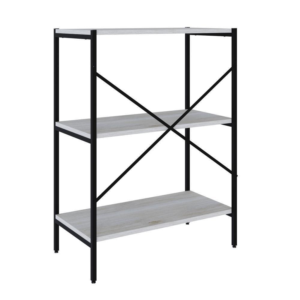 Estante C/03 Prateleiras 84x60x33cm Tub Tueh863 Snow - Est.preta Snow / Est.preta - 6