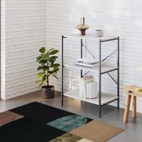 Estante C/03 Prateleiras 84x60x33cm Tub Tueh863 Snow - Est.preta Snow / Est.preta - 2