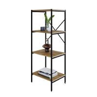 Estante C/04 Prateleiras 118x45x33cm Tub Tueh1144 Lâmina Mel - Est.preta Lâmina Mel / Est.preta - 5