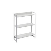 Estante Dynamica 80x30x104cm C/03 Prateleiras Snow / Est.branca Snow / Est.branca - 1