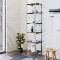 Estante C/06 Prateleiras 186x45x33cm Tub Tueh1846 Nogal - Est.preta Nogal / Est.preta - 2