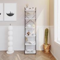 Estante Alta C/06 Prateleiras 185x45x33cm Yon Branco Tx/est.preta Branco Tx/est.preta - 2