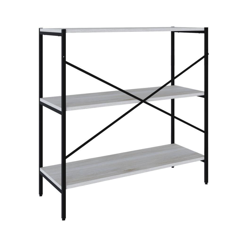 Estante C/03 Prateleiras 84x80x33cm Tub Tueh883 Snow - Est.preta Snow / Est.preta - 6