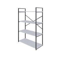 Estante C/04 Prateleiras 118x80x33cm Yon Branco Tx/est.preta Branco Tx/est.preta - 1