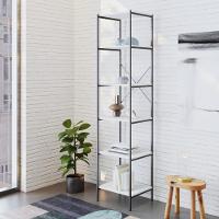 Estante C/06 Prateleiras 186x45x33cm Tub Tueh1846 Branco Chess - Est.preta Branco Chess / Est.preta - 2