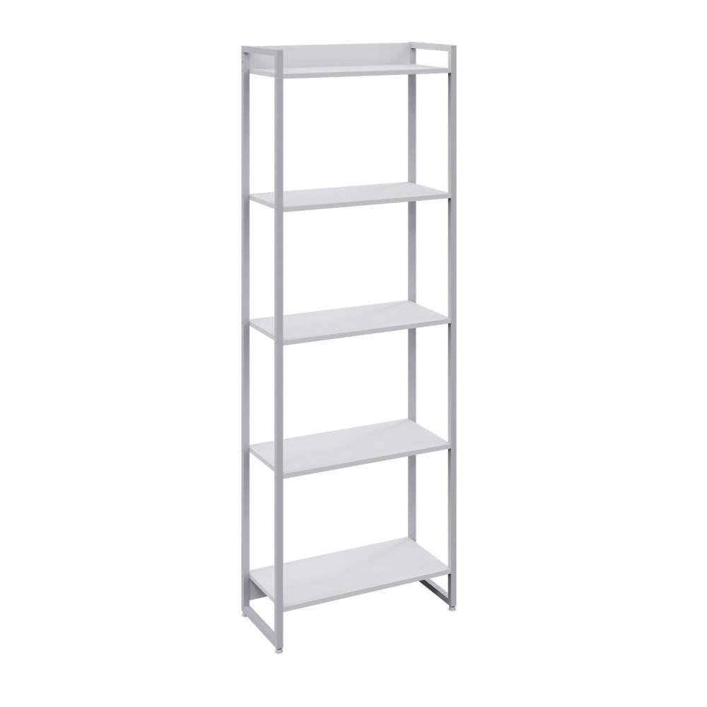 Estante Dynamica 60x30x187cm C/05 Prateleiras Branco Chess / Est.branca Branco Chess / Est.branca - 1