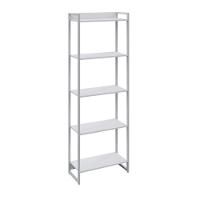 Estante Dynamica 60x30x187cm C/05 Prateleiras Branco Chess / Est.branca Branco Chess / Est.branca - 1