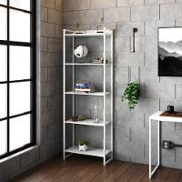 Estante Dynamica 60x30x187cm C/05 Prateleiras Branco Chess / Est.branca Branco Chess / Est.branca - 2