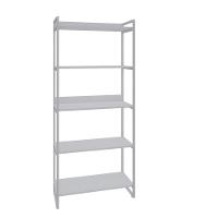 Estante Kuadra 80x40x187cm C/05 Prateleiras Branco Chess / Est.branca Branco Chess / Est.branca - 1