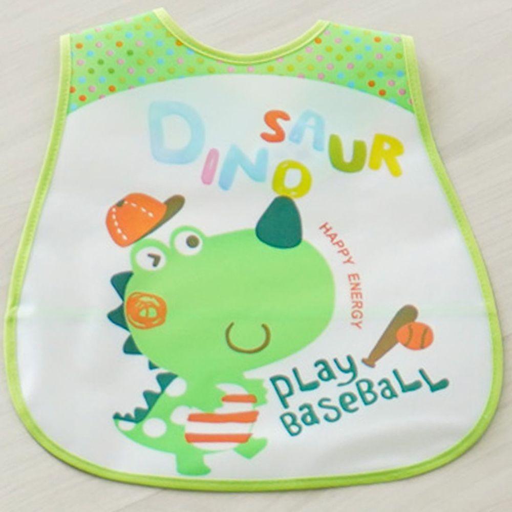Kit 2 Babador Encanto Para Bebê 45x28cm Dino-cachorrinho - 2
