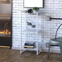 Estante Dynamica 45x30x104cm C/03 Prateleiras Branco Chess / Est.branca Branco Chess / Est.branca - 2