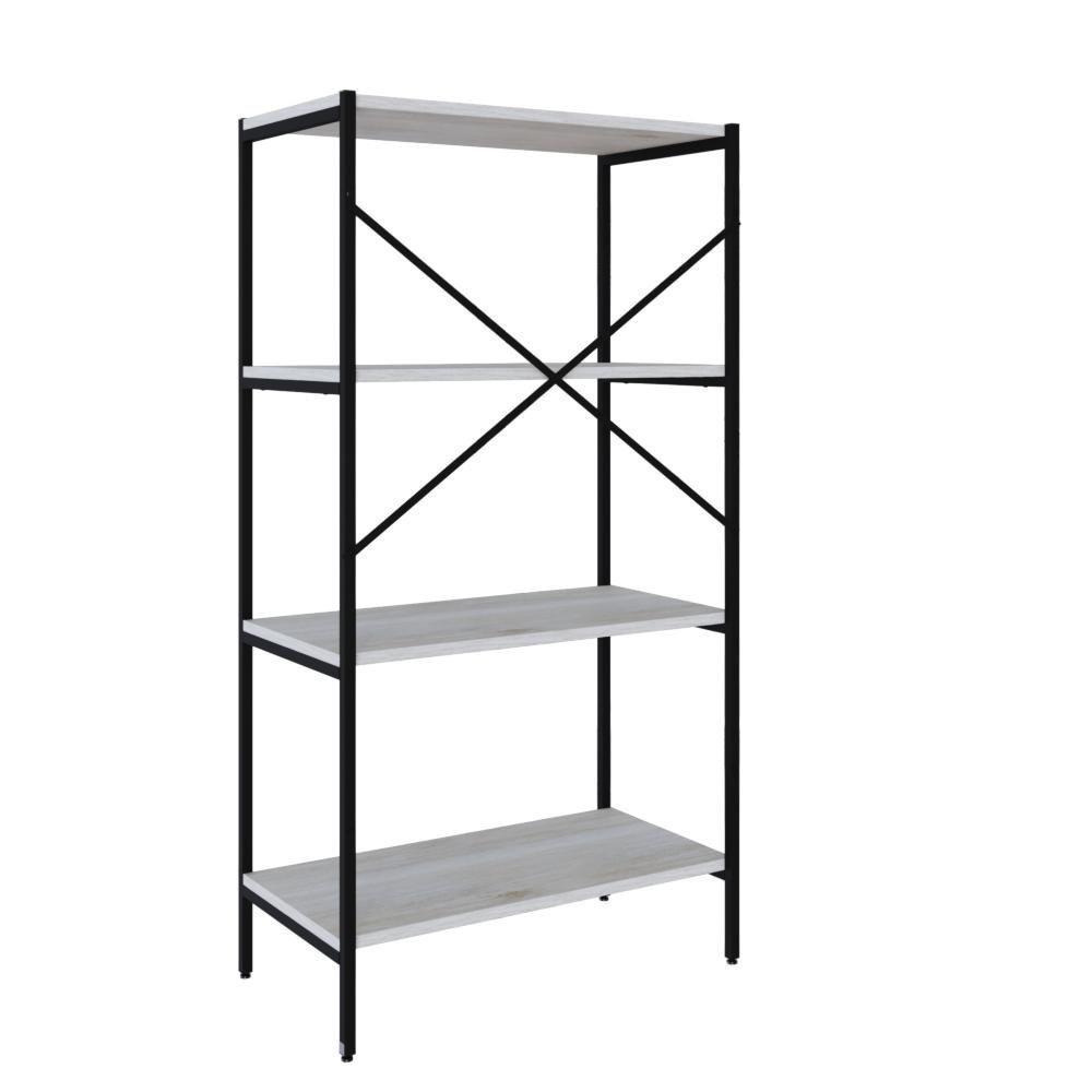 Estante C/04 Prateleiras 118x60x33cm Tub Tueh1164 Snow - Est.preta Snow / Est.preta - 6