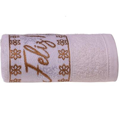 Kit 6 Toalha De Rosto Feliz Natal Bordada Jacquard 45x68cm Pérola-vermelho