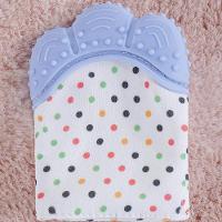 Mordedor Luvinha Para Bebê Silicone E Poliéster Azul