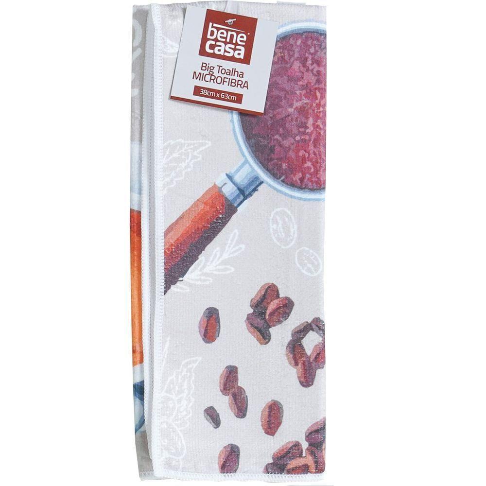 Kit 6 Big Toalha Microfibra Mágica Limpa Fácil Mega Absorção 38x63 - 4