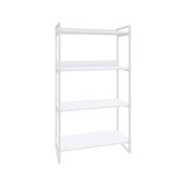 Estante Kuadra 80x40x146cm C/04 Prateleiras Branco Chess / Est.branca Branco Chess / Est.branca - 1