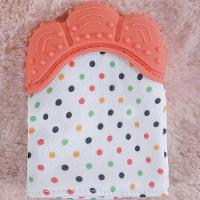 Mordedor Luvinha Para Bebê Silicone E Poliéster Laranja - 3