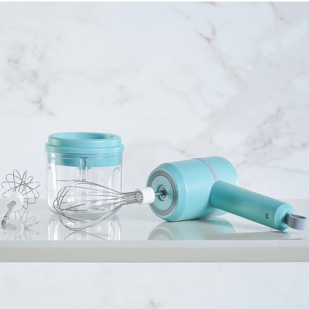 Mini Processador 3 Em 1 Rosa - 2