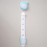 Kit Trava De Gaveta 3 Peças Para Bebês E Crianças Azul - 2