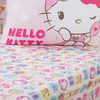 Jogo De Cama Solteiro 2 Pçs Hello Kitty 88x188x30 Skin Care - 2