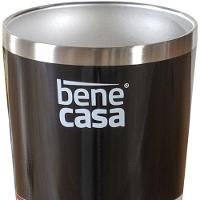 Copo Térmico Para Bebidas Sem Tampa 400ml Preto - 3