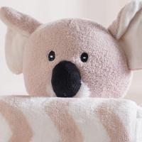 Bichinho De Pelúcia Floresta New Com Manta Bebê 100x75cm Coala - 2