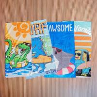 Toalha De Praia Infantil Summer Microfibra Anti Areia 60x110cm Dino Summer New - 3