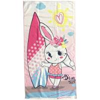 Toalha De Praia Infantil Summer Microfibra Anti Areia 60x110cm Summer Girl - 1