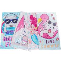 Toalha De Praia Infantil Summer Microfibra Anti Areia 60x110cm Summer Girl - 2