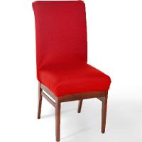 Kit 6 Capa De Cadeira Malha Gel Ajustável Vermelho - 2