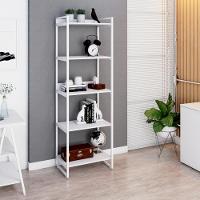 Estante Kuadra 60x40x187cm C/05 Prateleiras Branco Chess / Est.branca Branco Chess / Est.branca - 2