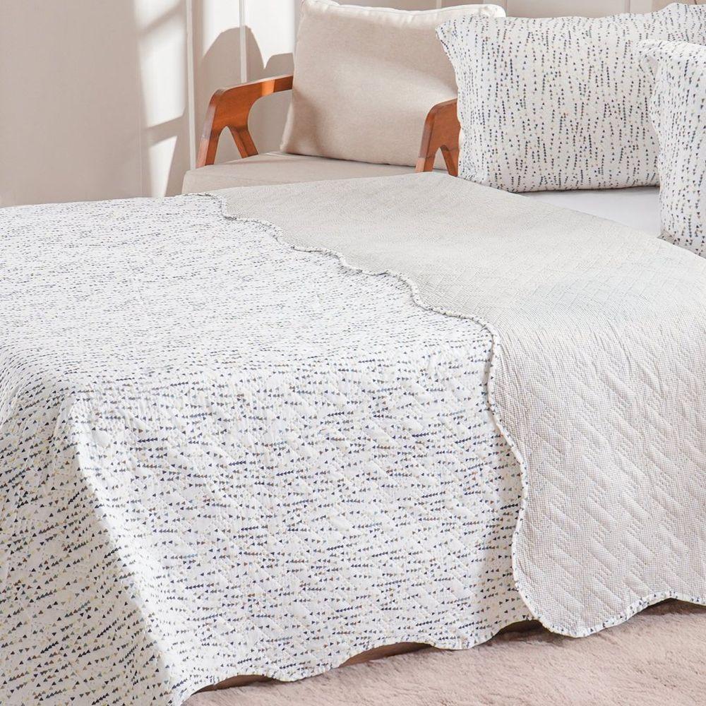 Kit Cobre Leito King Ultra Lisse New 250x270cm Waves - 3