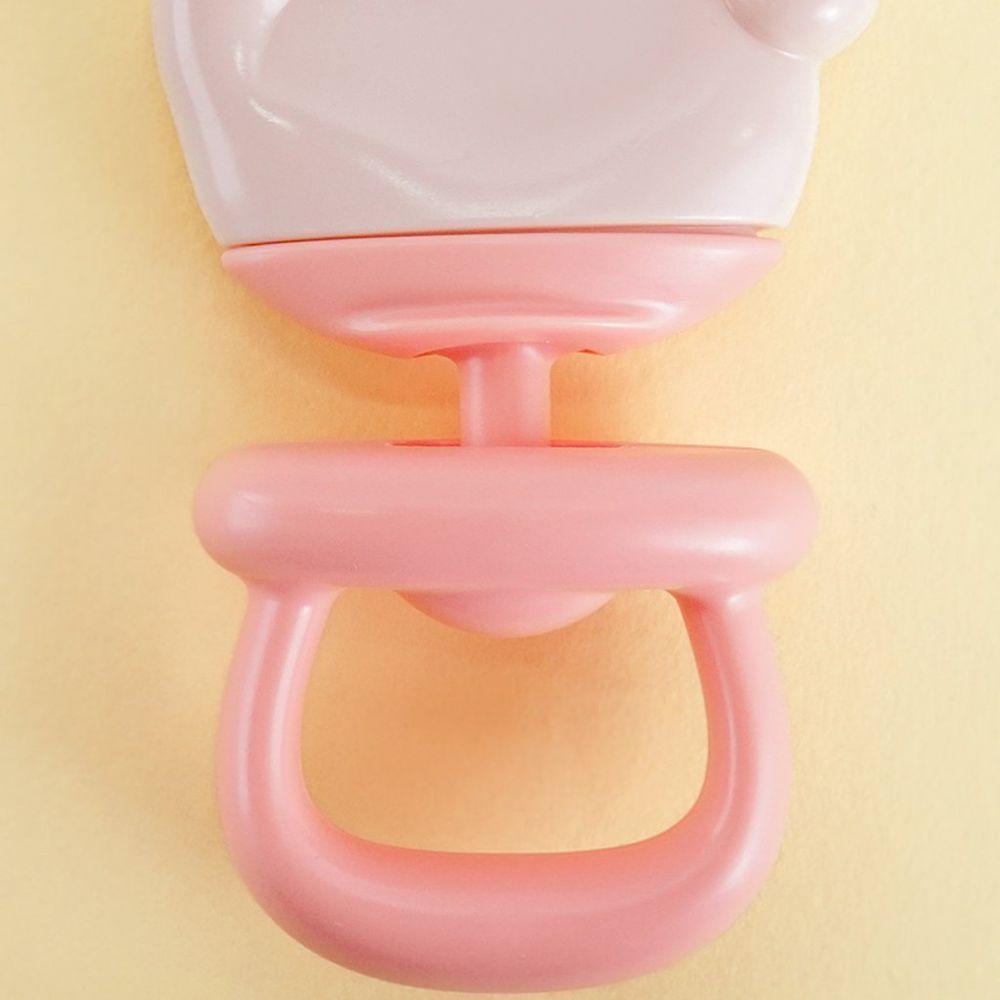 Mordedor Mãozinha De Silicone Para Bebê 12x7,5cm Rosa - 3