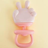Mordedor Mãozinha De Silicone Para Bebê 12x7,5cm Rosa - 6