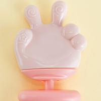 Mordedor Mãozinha De Silicone Para Bebê 12x7,5cm Rosa - 7