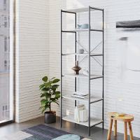 Estante C/06 Prateleiras 186x60x33cm Tub Tueh1866 Snow - Est.preta Snow / Est.preta - 2