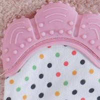 Mordedor Luvinha Para Bebê Silicone E Poliéster Rosa - 2