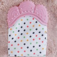 Mordedor Luvinha Para Bebê Silicone E Poliéster Rosa - 3