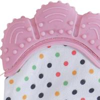 Mordedor Luvinha Para Bebê Silicone E Poliéster Rosa - 4